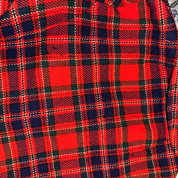 Pendleton Vibrant Red and Black Checkered Coat - Picture 8 of 8